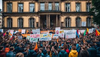 Protest in Frankfurt: Vernachlässigung der Schulen = Risiko für die Zukunft