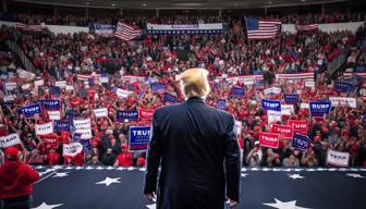 Rückkehr nach Butler: Trump bei einer Messe