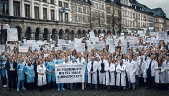 Zahnärzte protestieren in Kassel und Frankfurt